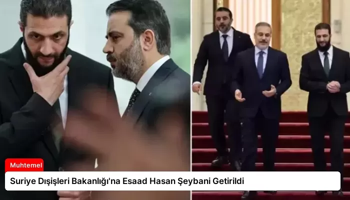 Suriye Dışişleri Bakanlığı’na Esaad Hasan Şeybani Getirildi