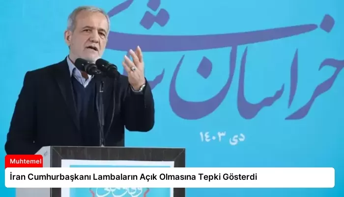 İran Cumhurbaşkanı Lambaların Açık Olmasına Tepki Gösterdi