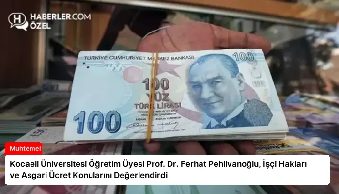 Kocaeli Üniversitesi Öğretim Üyesi Prof. Dr. Ferhat Pehlivanoğlu, İşçi Hakları ve Asgari Ücret Konularını Değerlendirdi