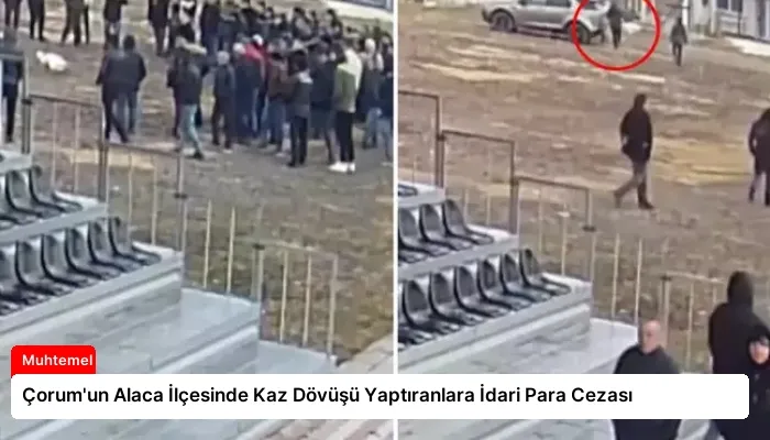 Çorum’un Alaca İlçesinde Kaz Dövüşü Yaptıranlara İdari Para Cezası