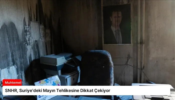 SNHR, Suriye’deki Mayın Tehlikesine Dikkat Çekiyor
