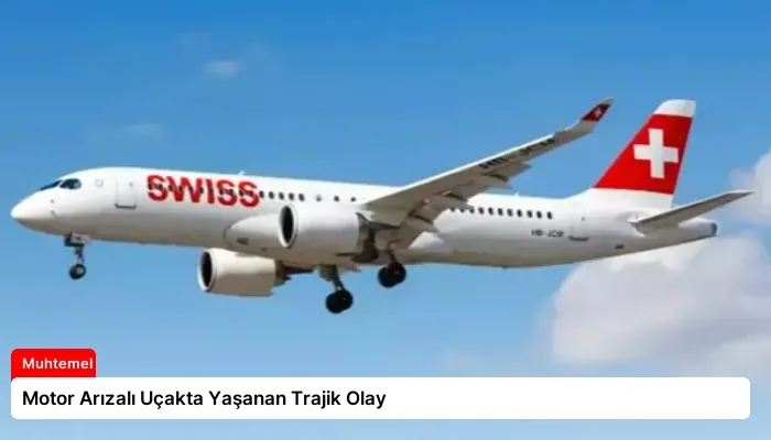 Motor Arızalı Uçakta Yaşanan Trajik Olay