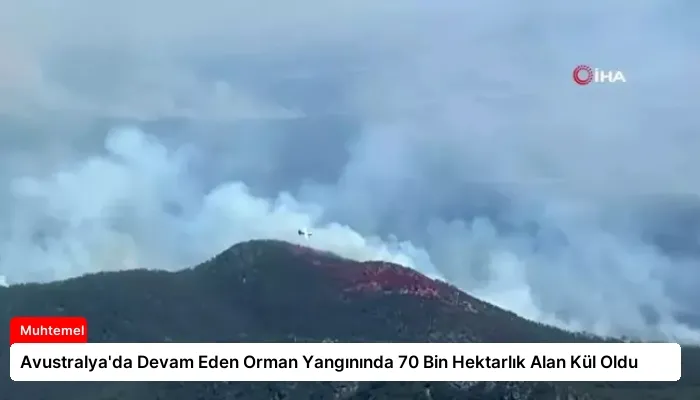 Avustralya’da Devam Eden Orman Yangınında 70 Bin Hektarlık Alan Kül Oldu