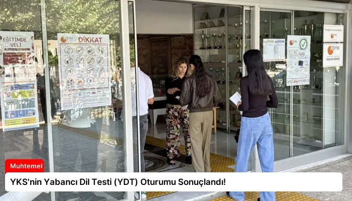YKS’nin Yabancı Dil Testi (YDT) Oturumu Sonuçlandı!