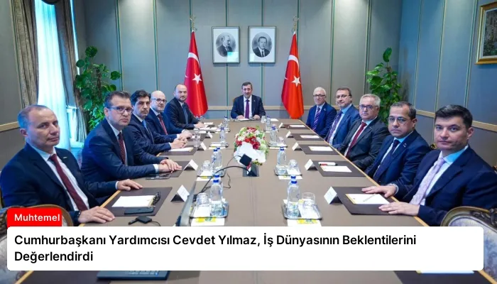 Cumhurbaşkanı Yardımcısı Cevdet Yılmaz, İş Dünyasının Beklentilerini Değerlendirdi