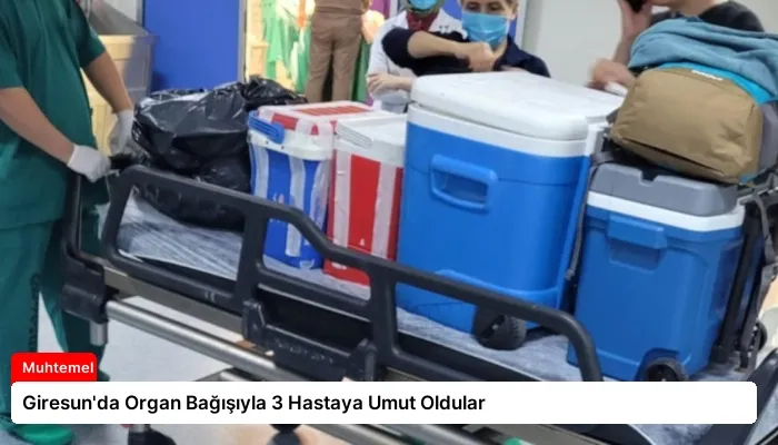 Giresun’da Organ Bağışıyla 3 Hastaya Umut Oldular