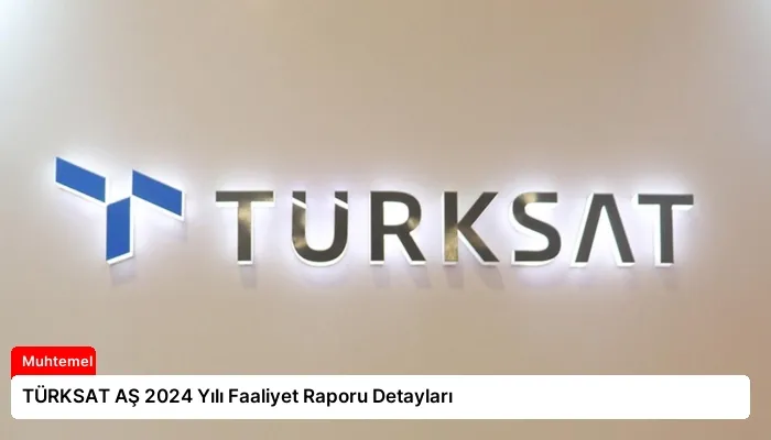 TÜRKSAT AŞ 2024 Yılı Faaliyet Raporu Detayları