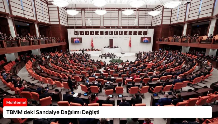 TBMM’deki Sandalye Dağılımı Değişti