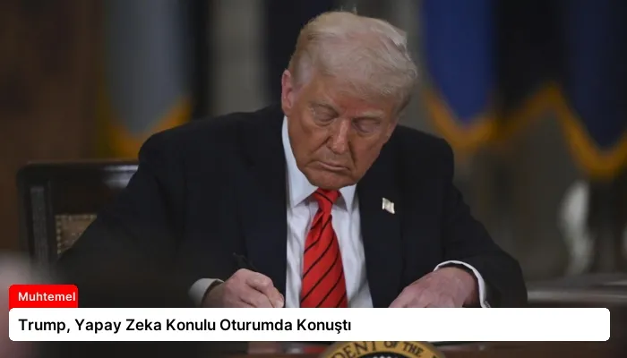 Trump, Yapay Zeka Konulu Oturumda Konuştı