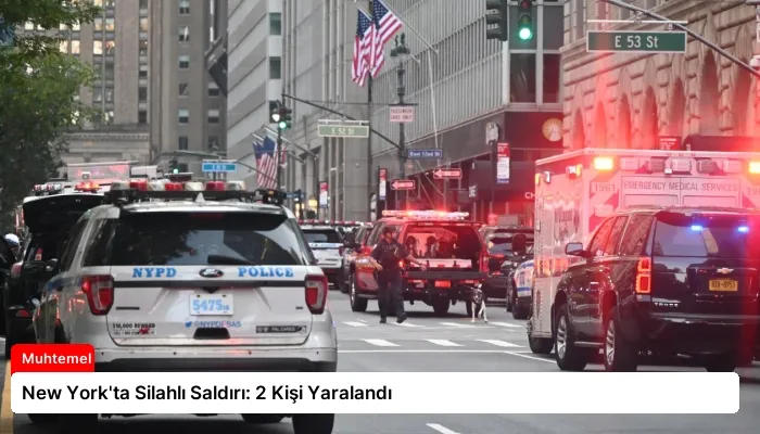 New York’ta Silahlı Saldırı: 2 Kişi Yaralandı