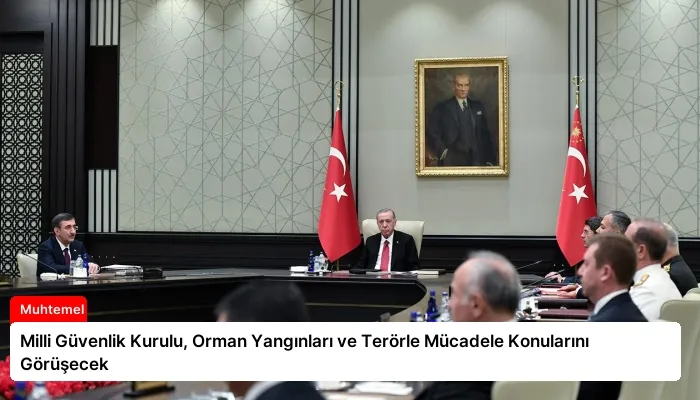 Milli Güvenlik Kurulu, Orman Yangınları ve Terörle Mücadele Konularını Görüşecek