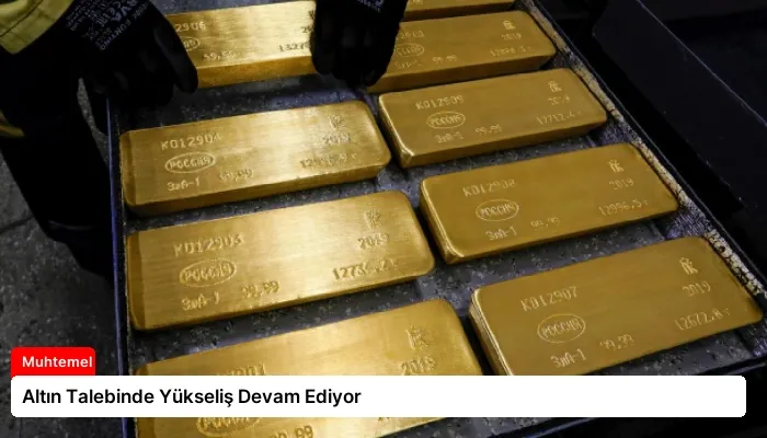 Altın Talebinde Yükseliş Devam Ediyor