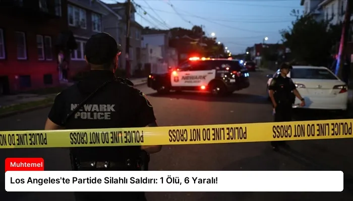 Los Angeles’te Partide Silahlı Saldırı: 1 Ölü, 6 Yaralı!