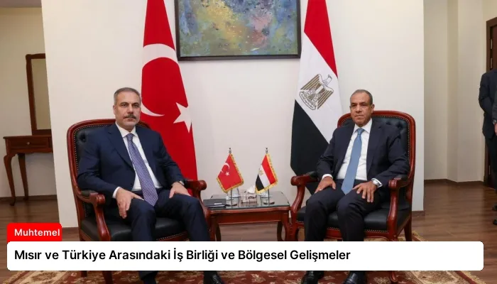 Mısır ve Türkiye Arasındaki İş Birliği ve Bölgesel Gelişmeler