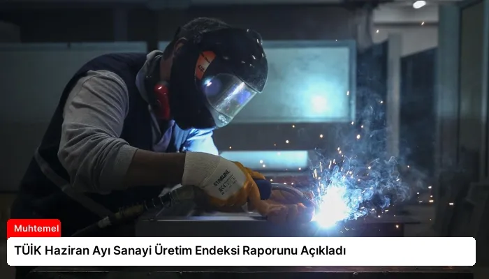 TÜİK Haziran Ayı Sanayi Üretim Endeksi Raporunu Açıkladı