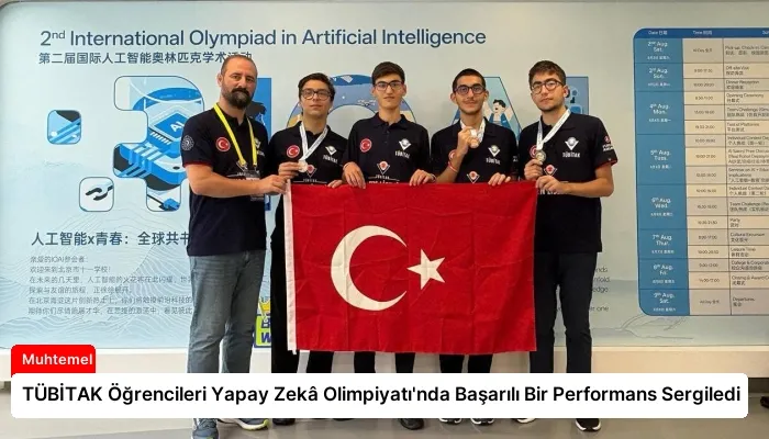 TÜBİTAK Öğrencileri Yapay Zekâ Olimpiyatı’nda Başarılı Bir Performans Sergiledi