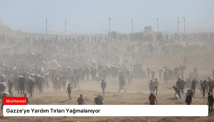 Gazze’ye Yardım Tırları Yağmalanıyor