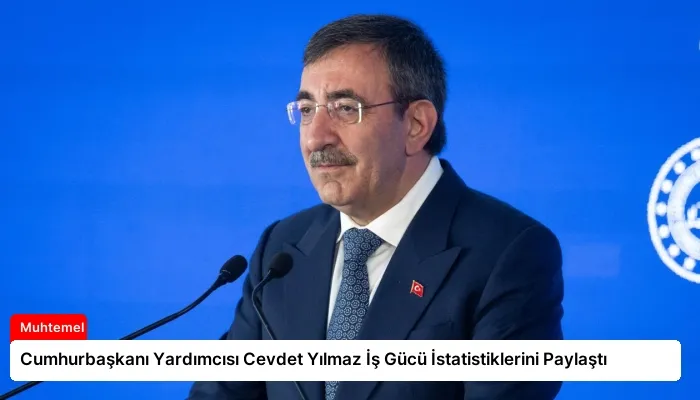 Cumhurbaşkanı Yardımcısı Cevdet Yılmaz İş Gücü İstatistiklerini Paylaştı