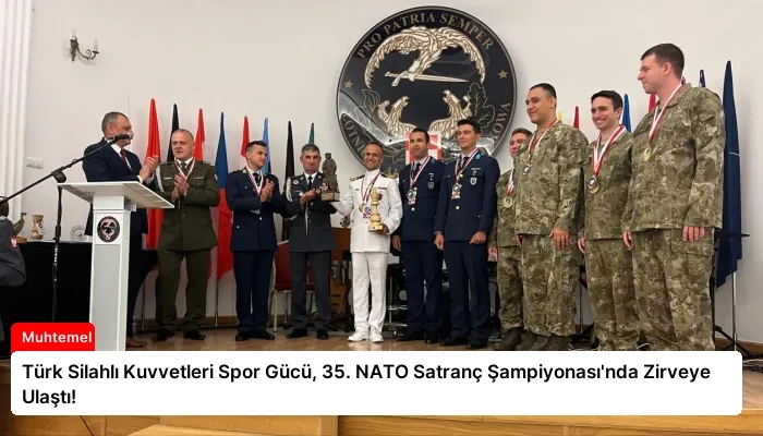 Türk Silahlı Kuvvetleri Spor Gücü, 35. NATO Satranç Şampiyonası’nda Zirveye Ulaştı!