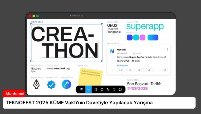 TEKNOFEST 2025 KÜME Vakfı’nın Davetiyle Yapılacak Yarışma
