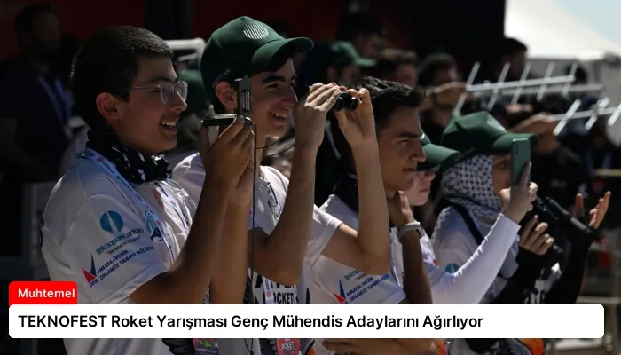 TEKNOFEST Roket Yarışması Genç Mühendis Adaylarını Ağırlıyor