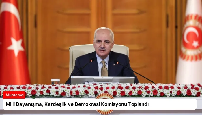 Milli Dayanışma, Kardeşlik ve Demokrasi Komisyonu Toplandı