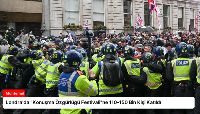 Londra’da “Konuşma Özgürlüğü Festivali”ne 110-150 Bin Kişi Katıldı