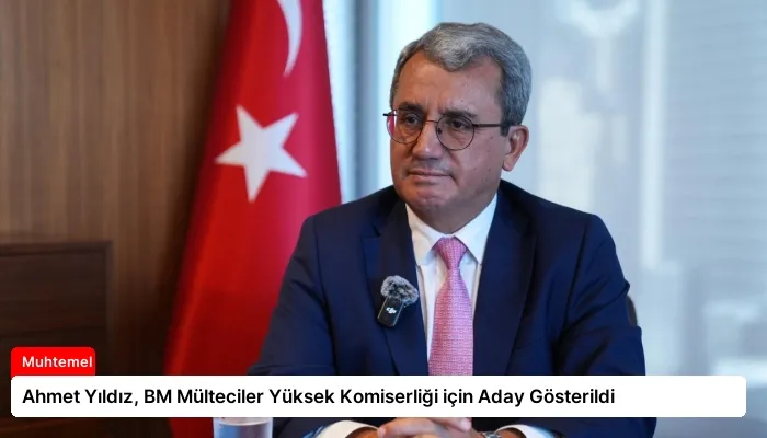 Ahmet Yıldız, BM Mülteciler Yüksek Komiserliği için Aday Gösterildi