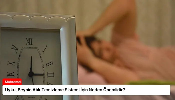 Uyku, Beynin Atık Temizleme Sistemi İçin Neden Önemlidir?