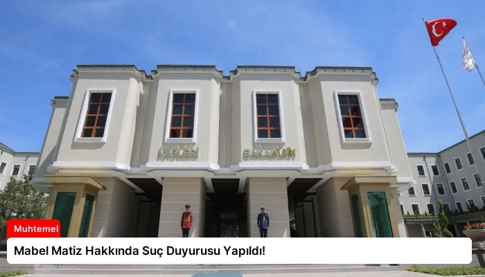 Mabel Matiz Hakkında Suç Duyurusu Yapıldı!