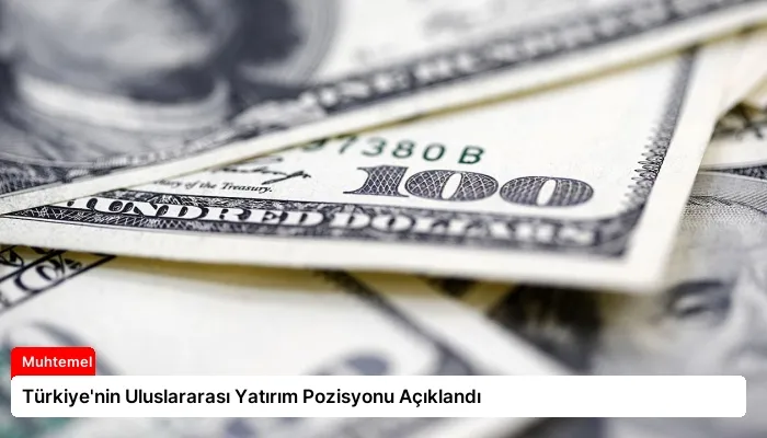 Türkiye’nin Uluslararası Yatırım Pozisyonu Açıklandı