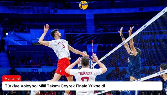 Türkiye Voleybol Milli Takımı Çeyrek Finale Yükseldi