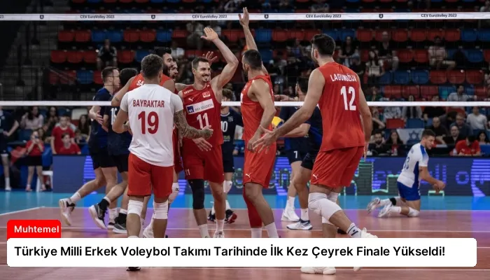 Türkiye Milli Erkek Voleybol Takımı Tarihinde İlk Kez Çeyrek Finale Yükseldi!