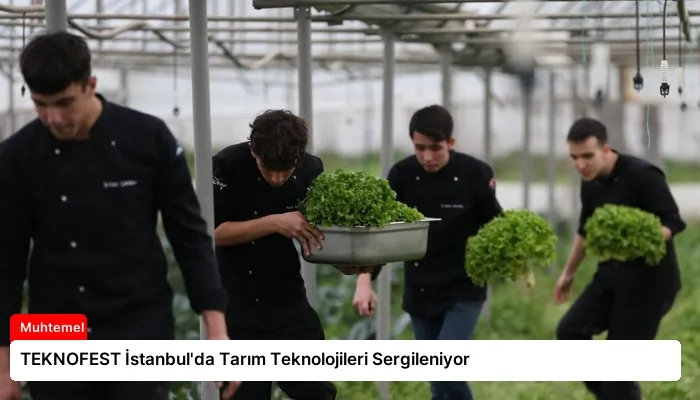 TEKNOFEST İstanbul’da Tarım Teknolojileri Sergileniyor