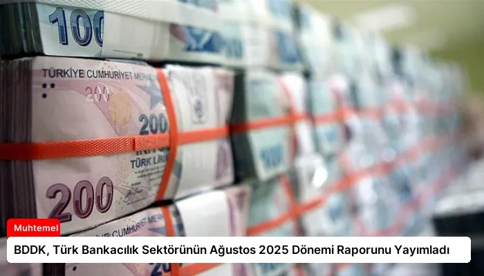 BDDK, Türk Bankacılık Sektörünün Ağustos 2025 Dönemi Raporunu Yayımladı