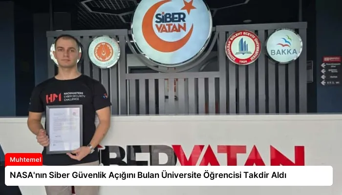 NASA’nın Siber Güvenlik Açığını Bulan Üniversite Öğrencisi Takdir Aldı