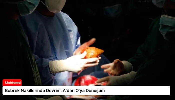 Böbrek Nakillerinde Devrim: A’dan O’ya Dönüşüm