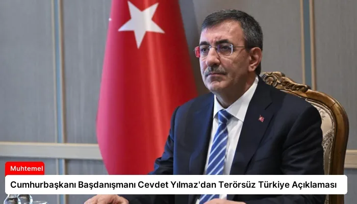Cumhurbaşkanı Başdanışmanı Cevdet Yılmaz’dan Terörsüz Türkiye Açıklaması
