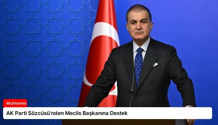 AK Parti Sözcüsü’nden Meclis Başkanına Destek