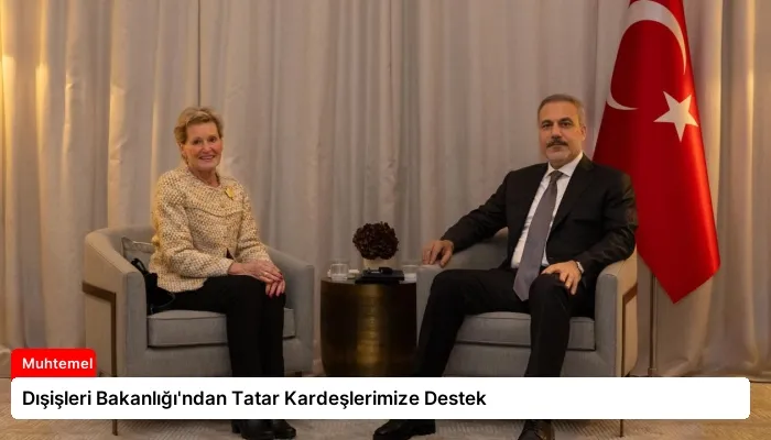 Dışişleri Bakanlığı’ndan Tatar Kardeşlerimize Destek