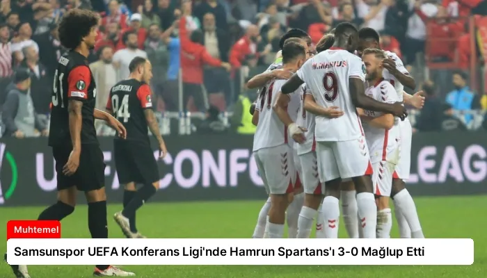 Samsunspor UEFA Konferans Ligi’nde Hamrun Spartans’ı 3-0 Mağlup Etti