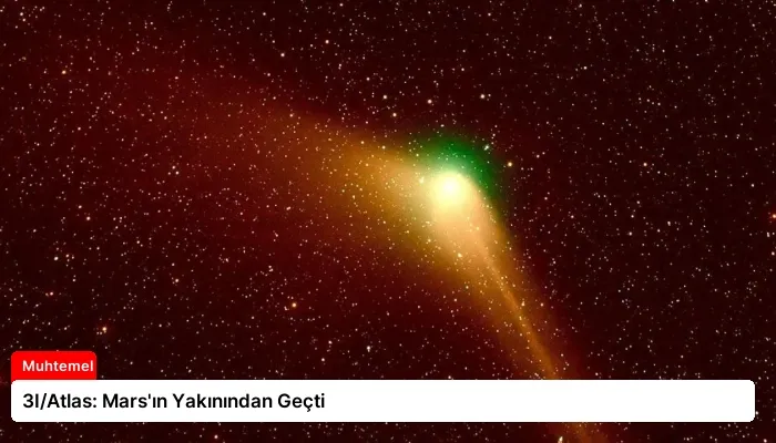 3I/Atlas: Mars’ın Yakınından Geçti