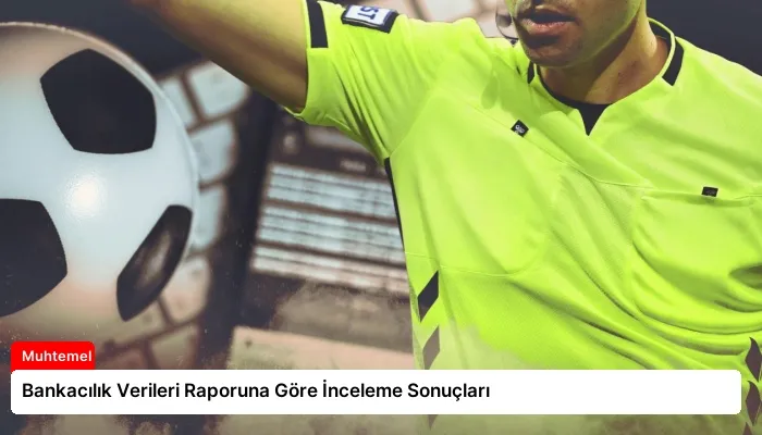 Bankacılık Verileri Raporuna Göre İnceleme Sonuçları