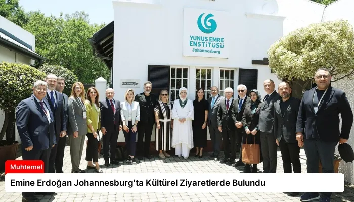 Emine Erdoğan Johannesburg’ta Kültürel Ziyaretlerde Bulundu
