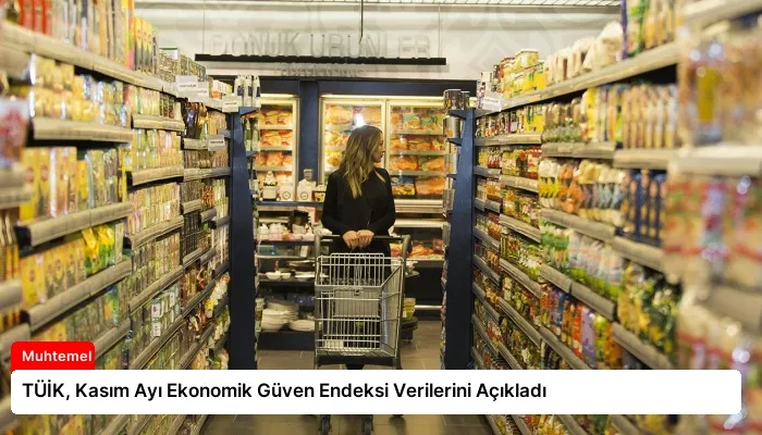 TÜİK, Kasım Ayı Ekonomik Güven Endeksi Verilerini Açıkladı
