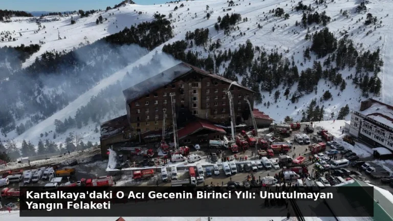 Kartalkaya’daki O Acı Gecenin Birinci Yılı: Unutulmayan Yangın Felaketi