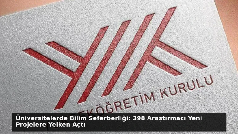 Üniversitelerde Bilim Seferberliği: 398 Araştırmacı Yeni Projelere Yelken Açtı