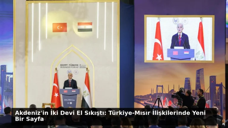 Akdeniz’in İki Devi El Sıkıştı: Türkiye-Mısır İlişkilerinde Yeni Bir Sayfa