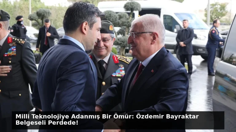 Milli Teknolojiye Adanmış Bir Ömür: Özdemir Bayraktar Belgeseli Perdede!