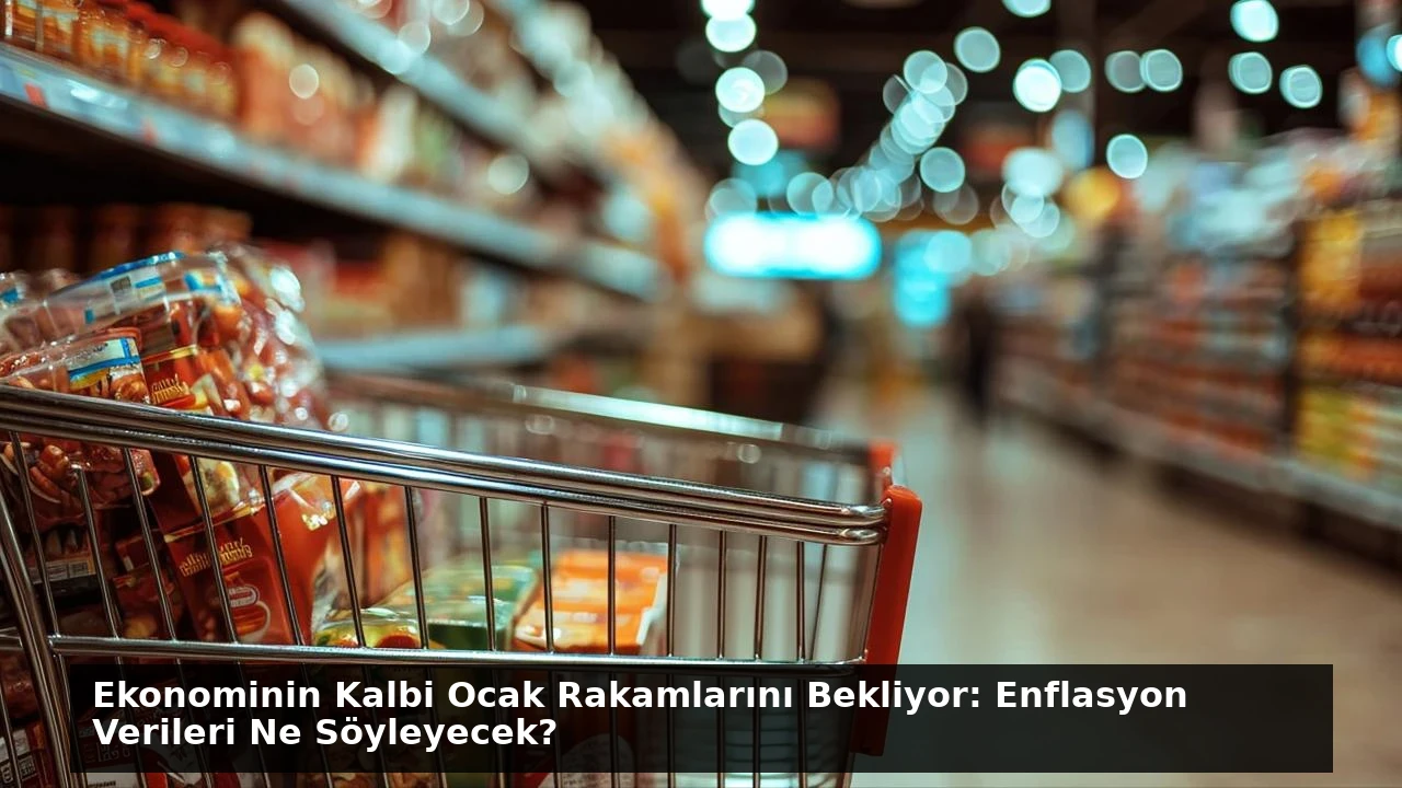 Ekonominin Kalbi Ocak Rakamlarını Bekliyor: Enflasyon Verileri Ne Söyleyecek?
